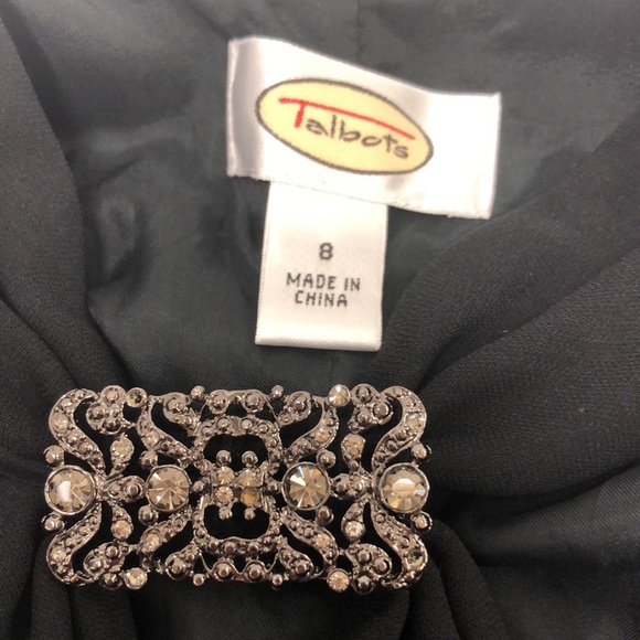 Talbots black midi dress - Picture 5 of 6